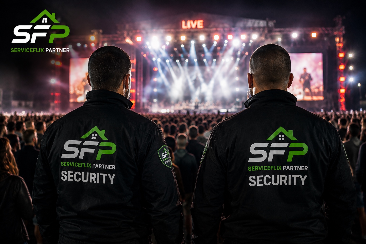 Security für große Events